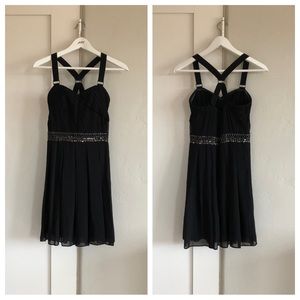 🤍 nwot | LF | embellished racerback strap dress